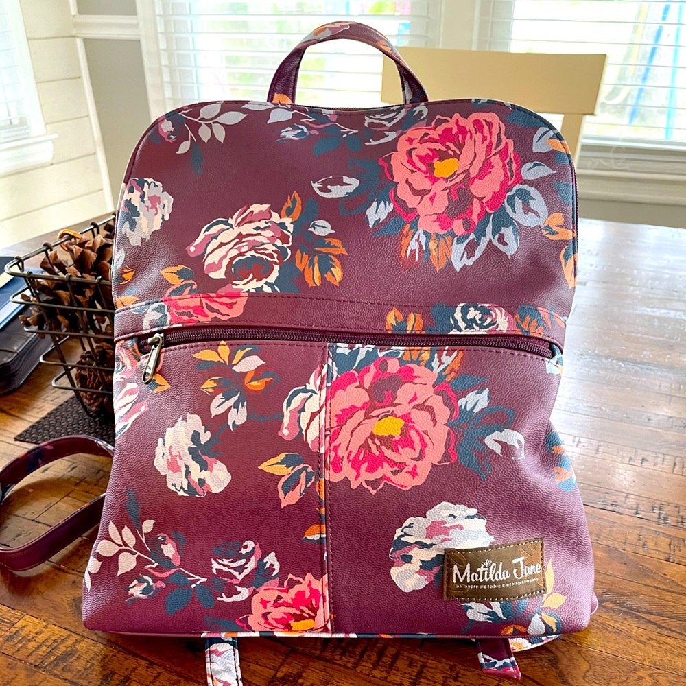 Matilda Jane Perfectly Plum backpack